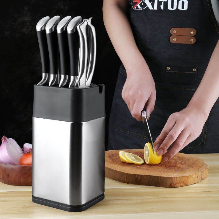 xituo-knife-holder-stainless-steel-stand-storage-kitchen-knife-block-scissors-sharpener-function-stand-high-end-kitchen-accessor