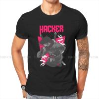 Urban Hacker Ninja Tshirt For Men Linux Operating System Tux Penguin Clothing Style T Shirt Comfortable Print Fluffy