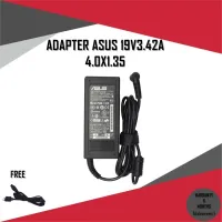 ADAPTER NOTEBOOK ASUS 19V3.42A*4.0X1.35 / สายชาร์จโน๊ตบุ๊ค เอซุส + แถมสายไฟ