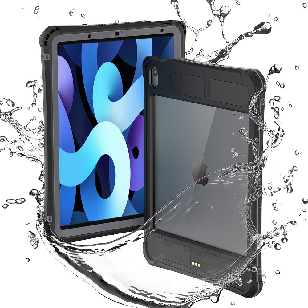 Built-in Screen Protector and Stand Rugged Full Body Cover for iPad Mini 6 6th Generation 2021 iPad Mini 6 2021 Case Waterproof with Pencil Holder Dustproof Shockproof Drop Proof Case 