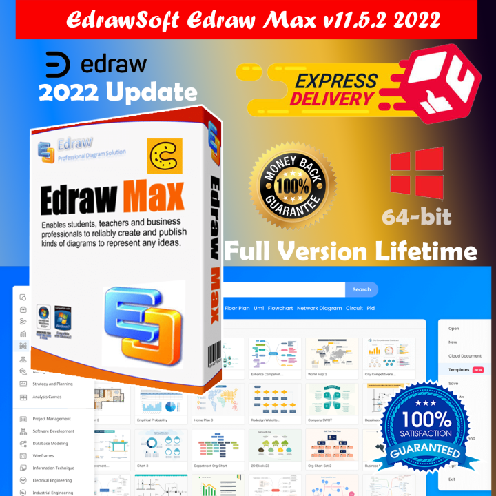 [VIDEO] EdrawSoft Edraw Max v11.5.2 Latest 2022 Lifetime For Windows ...