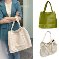 Large Soft Tote Bags For Women Ladies Shopper Handbags PU Leather Female Shoulder Bags Summer 2021 Green White Brown