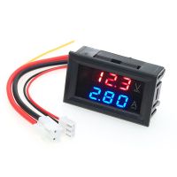 Mini Digital Voltmeter Ammeter DC 100V 10A Panel Amp Volt Voltage Current Meter Tester Detector Dual LED Display Auto Car