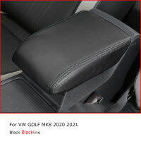 Car armrest Console cover cushion Support box armrest top matte Liner car style For VW Golf 8 MK8 2020 2021 Accessories