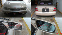 เลนส์กระจกมองข้าง ตัดแสงสีฟ้า  สำหรับ   HONDA ACCORD ไฟท้ายก้อนเดียว / สองก้อน (ฮอนด้า แอคคอร์ท) ปี 94-98  กระจกไม่หลอกตา