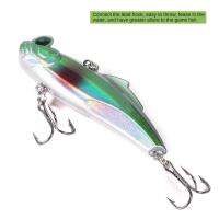 Artificial Luya Lures With Ringing Bead Submerged Tremulous VIB 12.5G Fishing Gear Fish Body Reflective Exophthalmos BaitLures Baits