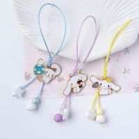 Hot Sales 1 Piece Top Quality Metal Anime Mobile Phone Charms Cute Cartoon Keychains Strap Fashion Girls Phone Lanyard Keycord