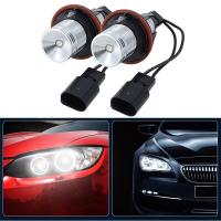 Canbus ไฟวงแหวน LED แบบ Angel Eyes,ไฟแบบไม่มีข้อผิดพลาดสำหรับ BMW E87 E39 M5 E60 E61 E63 E64 M6 E65 E66 E83 X3 E53 X5 2ชิ้น