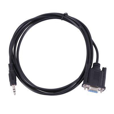 DB9 9 Pin VGA female cable ,DB 9 Female to TRS 3.5mm (1/8in) TRS Stereo Male Serial Data Cable-6 Feet