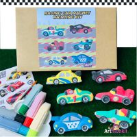 CAR MAGNET PAINTING Kit, Kids DIY, Kids crafts, Kids arts and craft, kids craft kit, diy kit kids, crafts for kids, easy craft, kids craft kit, toy, diy for kids, craft kit, craft diy,