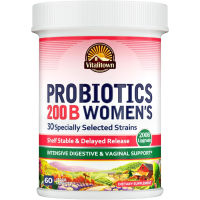 VITALITOWN Women’s Probiotics 2 Billion CFUs 60 Capsules