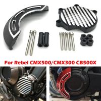 สำหรับ Honda Rebel CMX 500 300 CMX300 2017-2021 CB500X กล่องเครื่องยนต์มอเตอร์ไซค์ตัวปิดเพื่อความปลอดภัยป้องกันสไลด์กรอบแผ่นกันกระแทก