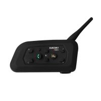 【LZ】◇✗✈  XINOWY-V6 PRO Bluetooth Capacete Headset 1200m Interfone para Moto 6 MP3 Riders BT Wireless impermeável Interphone