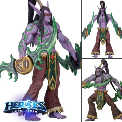 Figma ฟิกม่า Figure Action Heroes of the Storm ฮีโร่ ออฟ เดอะ สตอร์ม World of Warcraft เวิลด์ ออฟ วอร์คราฟต์ The Betrayer Illidan อิลลิแดน ผู้ทรยศ Ver แอ็คชั่น ฟิกเกอร์ Anime อนิเมะ การ์ตูน มังงะ ของขวัญ Gift สามารถขยับได้ Doll ตุ๊กตา manga Model โมเดล