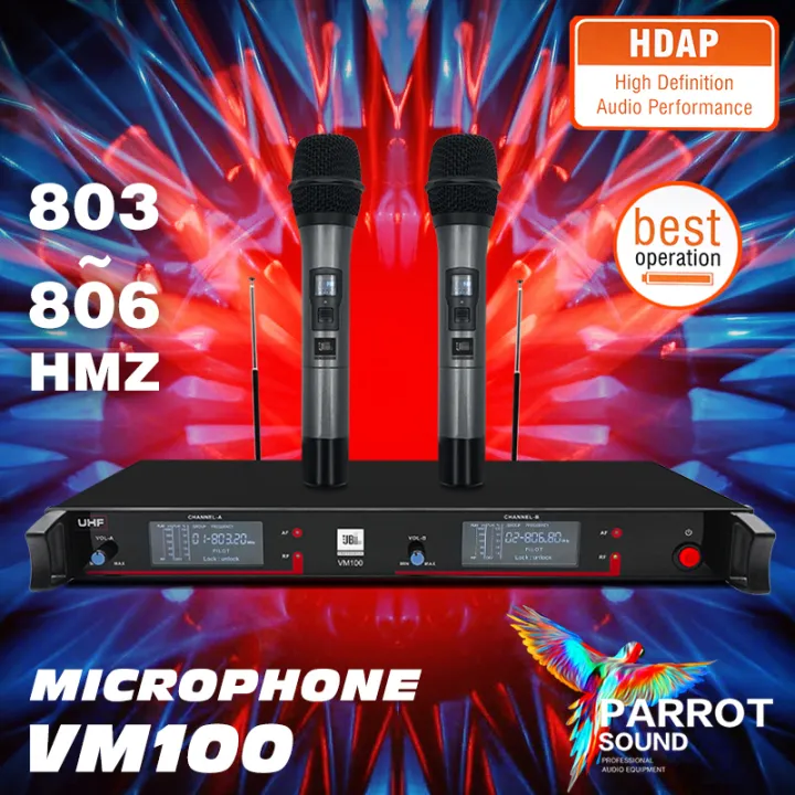JBL Wireless Microphone Brand new VM100 frequency 800Mhz wireless