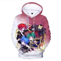 Assassination Classroom Korosensei-Sudadera con capucha para hombre y mujer, abrigo de moda para niño, Sudadera con capucha de Anime de Hip Hop