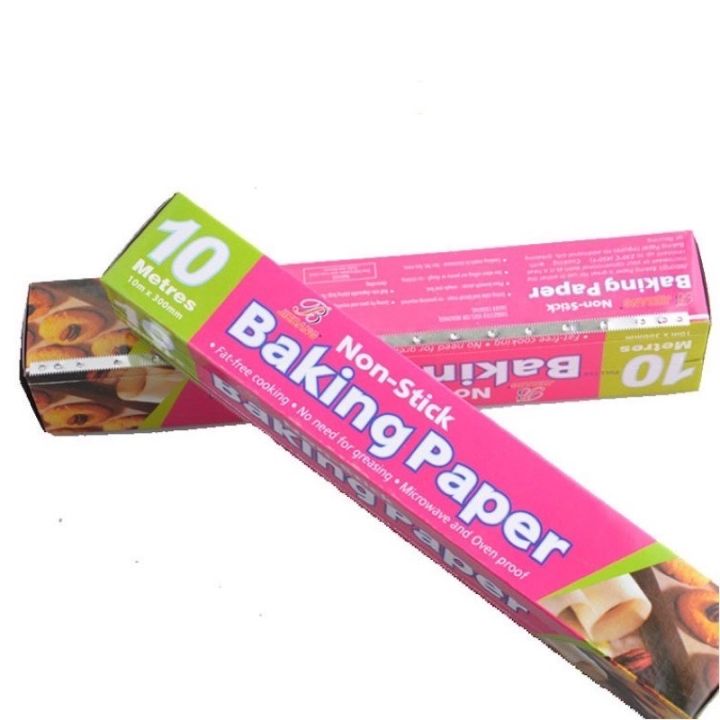 กระดาษไขรองอบ-baking-peper-กล่องใหญ่-10เมตร