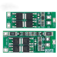 2วินาที20A 7.4โวลต์8.4โวลต์18650ป้องกัน BMS คณะกรรมการมาตรฐานสมดุลคณะกรรมการชาร์จสำหรับเจาะมอเตอร์ Lipo เซลล์โมดูล