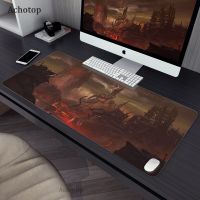 900x400mm Doom Large Mouse Pad XXL Waterproof Desktop Oil-proof Non-slip Desk Mat anime Gaming Accessories Students Writing rug