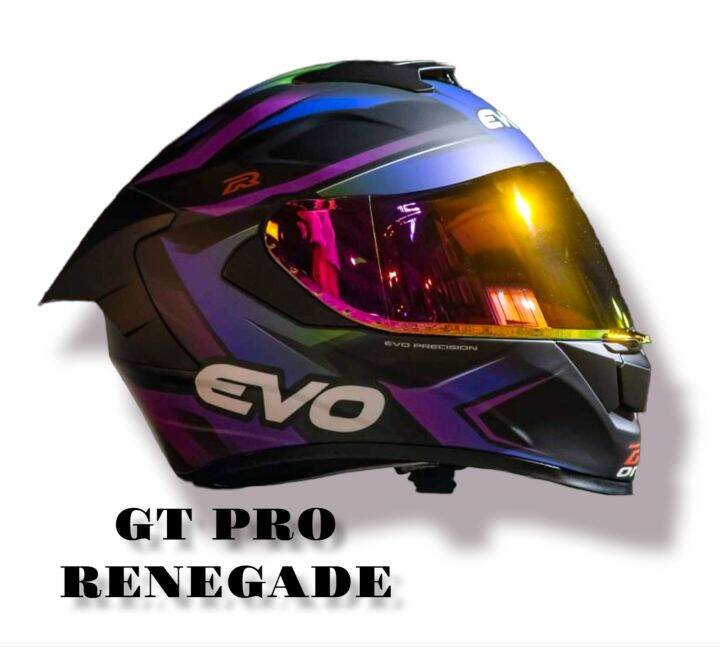 GT Pro Renegade Full face helmet Dual visor Evo Original Lazada PH