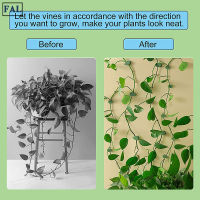 FAL Plant Climbing Wall Fixture Clips Multipurpose Self-Adhesive Invisible Fixer Durable Simulation Leaf Clamp New