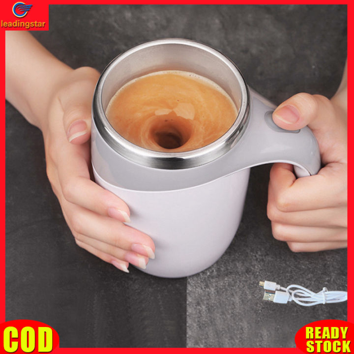 leadingstar-rc-authentic-portable-automatic-magnetic-stirring-coffee-mug-rechargeable-304-stainless-steel-electric-mixing-cup-self-mixing-coffee-tumbler