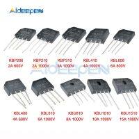 5ชิ้น3a 2a 4a 8a 10a 15a 600V 800V 1000V วงจรเรียงกระแสไดโอด Kbp206 210 Kbu810 Kbl406 410 608 610 1010 1510ใหม่