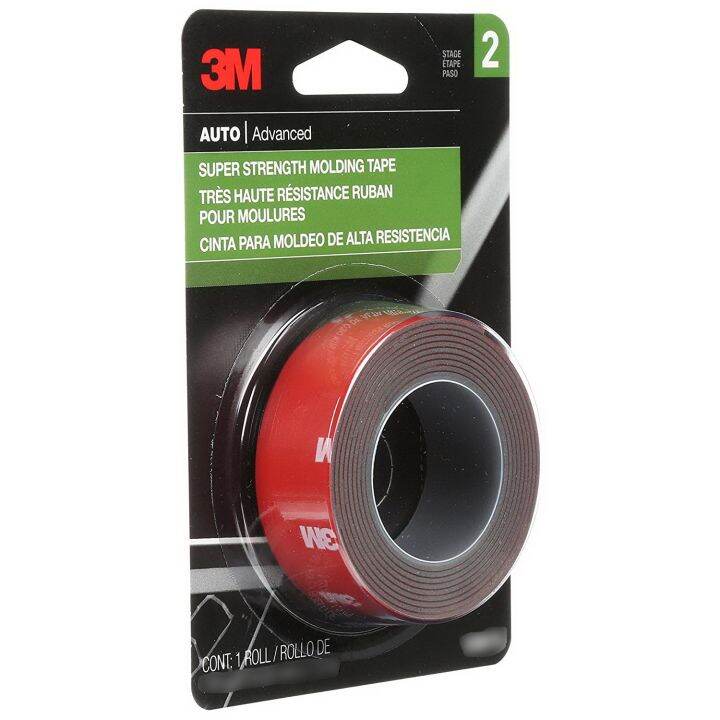 3M Automotive Tape Double Sided Auto Advanced Super Strength Molding
