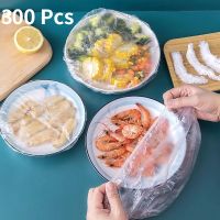 【CW】 300Pcs Disposable Food Cover Plastic Wrap Lids Reusable Elastic Bowls Cap Saver Storage Organization