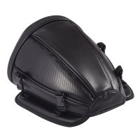 Motorcycle Tail Bag Rear Seat Package Travel Waterproof Motorbike Tank Bag Leather Handbag Accessories