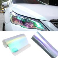 30x60cm Auto Car Smoke Fog Light Headlight Taillight Tint Vinyl Film Car Styling Taillight Film Taillight Sticker Membrane Bumper Stickers  Decals  Ma