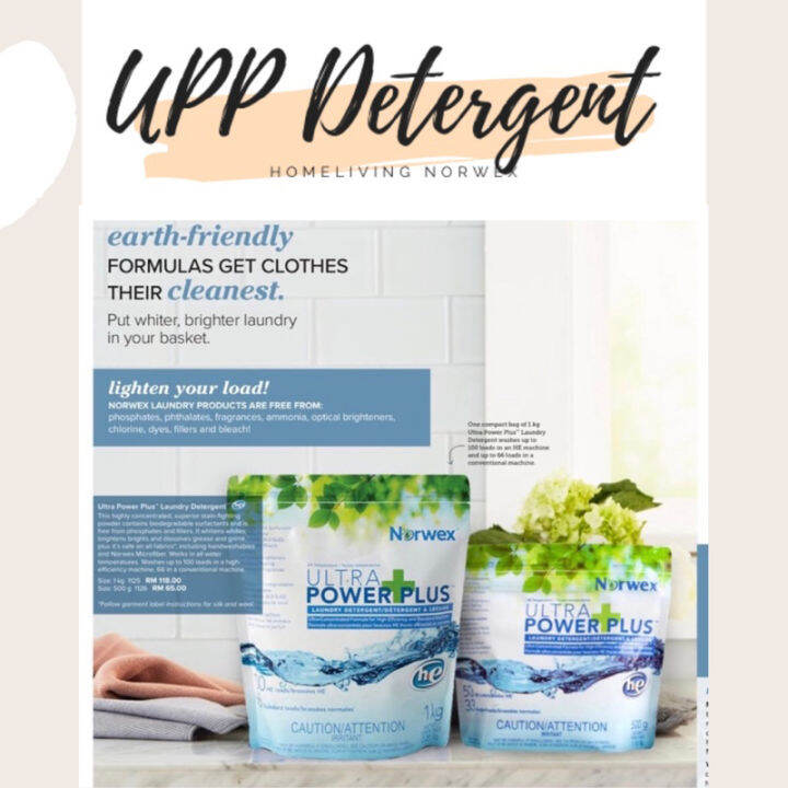 Norwex upp detergent 250g 500g dan 1kg Lazada