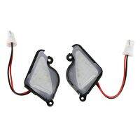 2X 6500K White Led Under Side Mirror Light Puddle Lamp For Skoda Octavia Mk3 5E 2012-2017 Superb 2 Octavia 3