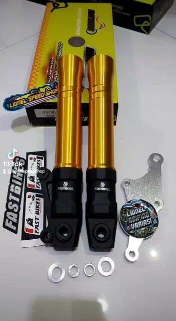 Tabung Shock Scarlet Bottom Shock Depan Satria Fu Shockbreaker