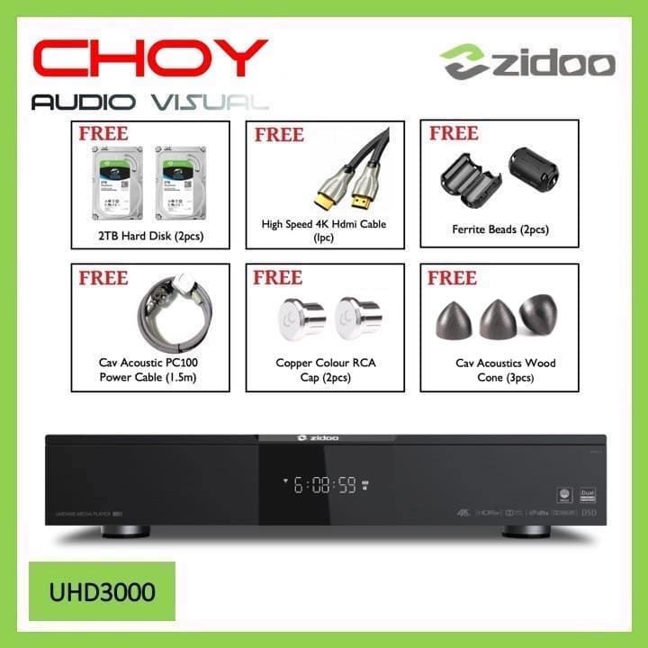 Zidoo UHD3000 4K UHD Media Player Review