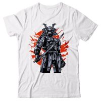 Print O-neck Funny Graphic T-shirt Samurai Robot Japan Anime Ronin, Gift Idea For Men Style T Shirt Men - T-shirts - AliExpress