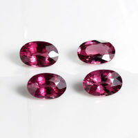 2.25 ct โรโดไลท์ (Rhodolite Garnet) ทรงไข่ สีชมพูอมม่วง