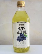 Chai 1 Lít DẦU THỰC VẬT HẠT NHO NGUYÊN CHẤT Italia NO BRAND Grape Seed Oil