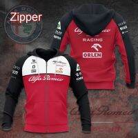 Alfa Romeo F1 team Orlen Singha elite one men hoodies zipper spring