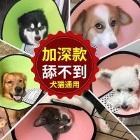 Free shipping pet dog headgear anti-bite ring protection cover dog cat ring dog large medium and small Elizabeth collar