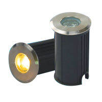 IP68 3W 1W LED Underground Light Ground Garden Path โคมไฟชั้นกลางแจ้งใต้ดินฝัง Yard โคมไฟภูมิทัศน์85-265V DC12