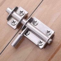 【lz】☊  Trava De Porta De Aço Inoxidável Parafusos Deslizantes Sólidos Trava Ferrolho Portão De Hardware De Casa De Segurança Toilet Door Lock