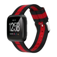 Nylon Replacement Band for Fitbit Versa,Multi-colors Wristband Clasp Sports Strap Pattern