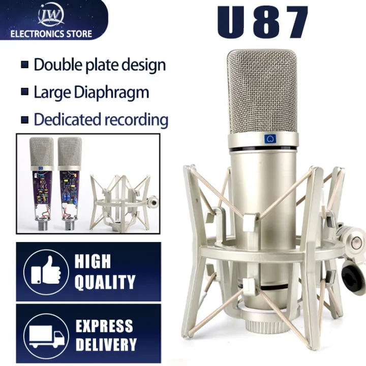 U87 Condenser Microphone Dual circuit board Professional Microphone Use
