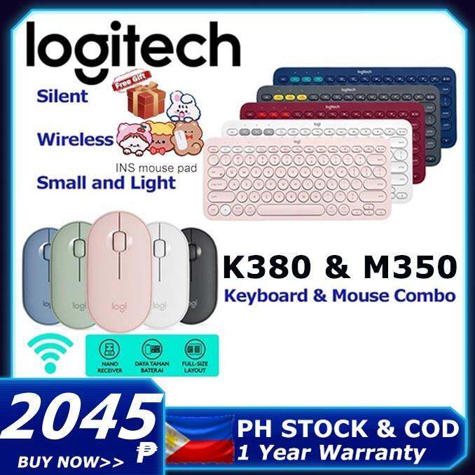 【ph Stock】logitech K380 K480 M350 Multi Device Bluetooth Wireless