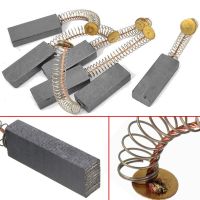 6pcs 30mm*11mm*6mm Electric Drill Motor Carbon Brushes with Spring Spare Parts Rotary Tool Parts Accessories