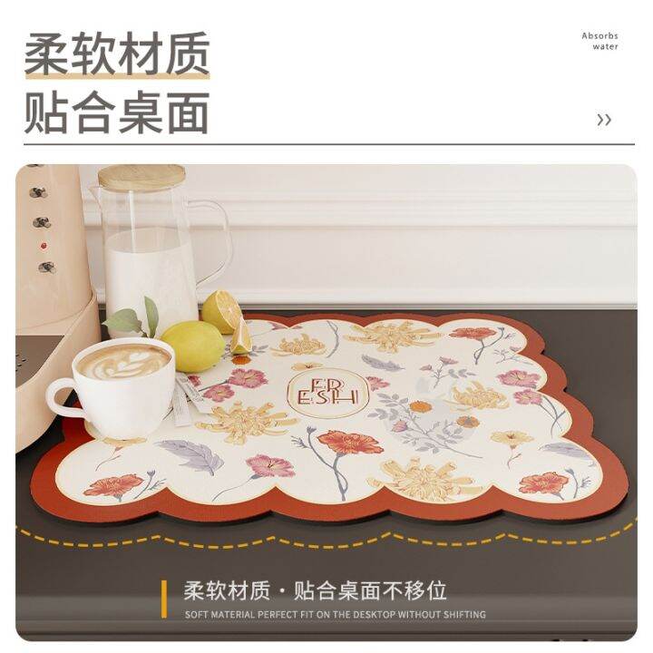 kitchen-drain-pad-super-absorbent-drainer-mats-tableware-coffee-dish-bowl-plate-meal-draining-mat-bar-table-top-tea-pad-placemat