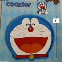 จานรองแก้ว ซีรีโคน ลาย โดเรม่อน (Doraemon) ขนาดเส้นผ่าศูนย์กลาง 4 นิ้ว