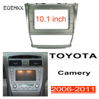 Honxunหน้ากากวิทยุเหมาะสำหรับTOYOTA Camry 2006-2011 กรอบวิทยุพังผืด2din Androidแผงหน้าปัดครอบหน้าจอ10.1นิ้วกรอบเครื่องเล่น