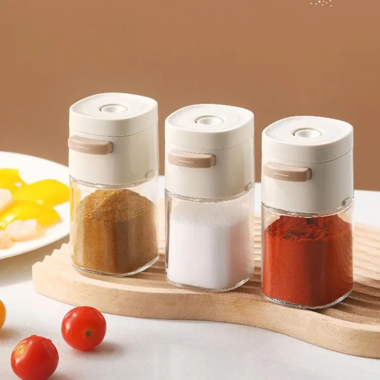 Quantitative Salt Shaker Dispenser Precise Quantitative Seasoning